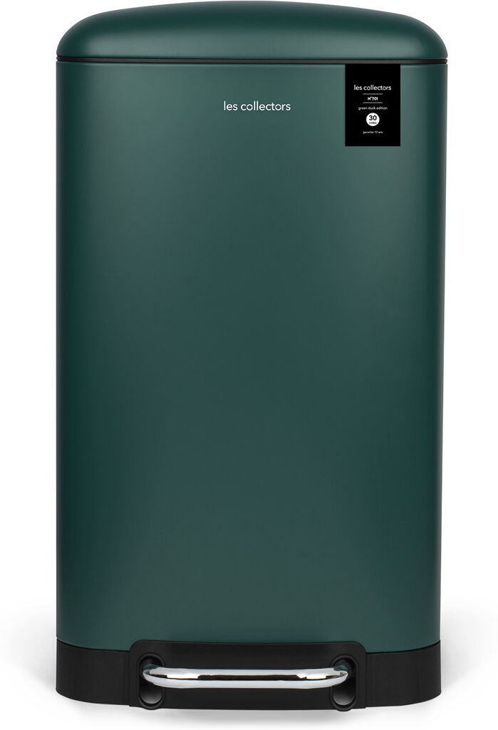 LES COLLECTORS Abfalleimer mit Fußpedal Green 30 L