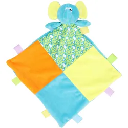 Mumbles, Babydecke, Baby Multi Coloured Comforter With Rattle