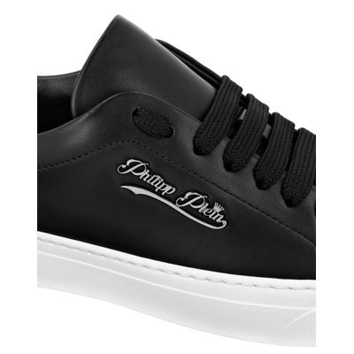 Sneaker PHILIPP PLEIN "Signature", Herren, Gr. 37, Normalschaft, 02, schwarz, Schuhe Sneaker