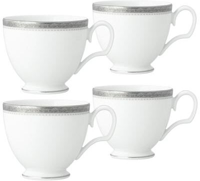 Noritake Charlotta Set of 4 Teacups, 8 oz.