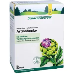 Artischocken naturreiner Heilpflanzensaft Schoenenberger