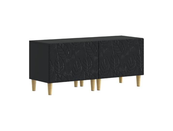 vidaXL TV-Schrank TV-Schrank Schwarz Holzwerkstoff