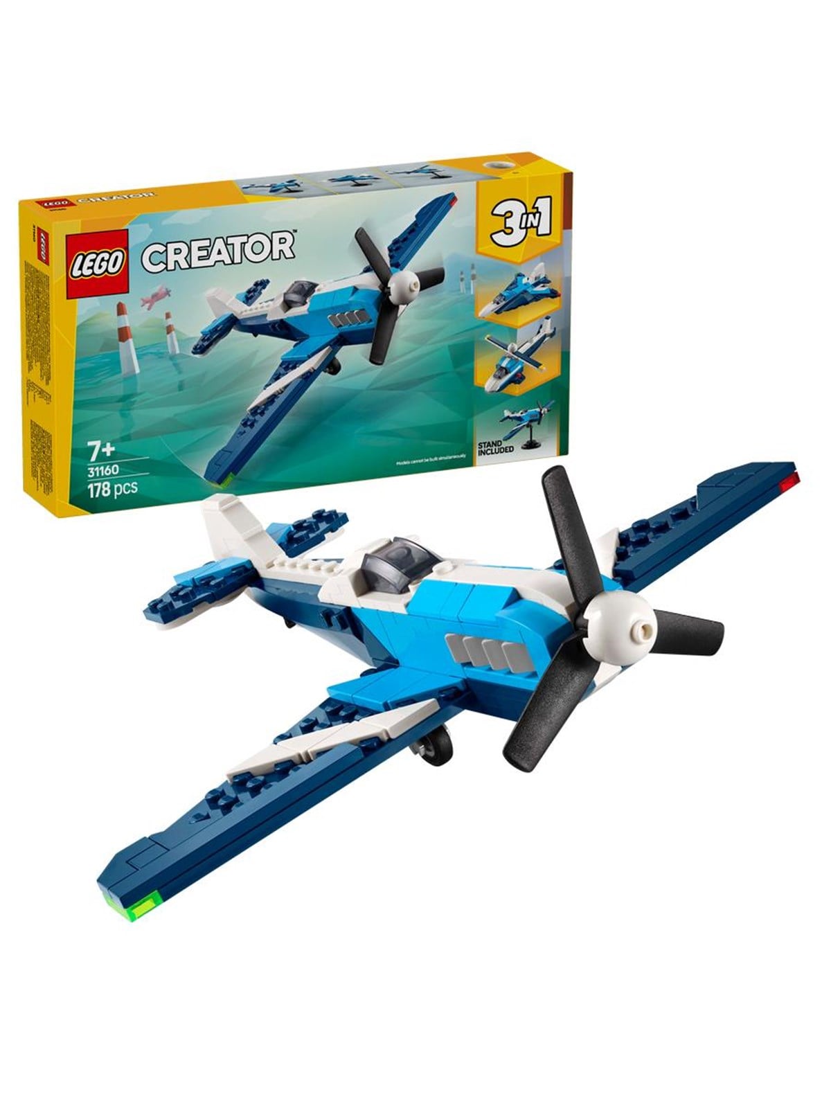 LEGO Creator 31160 Flieger: Rennflugzeug