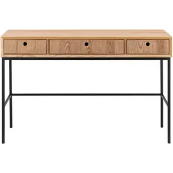 Konsolentisch Milano Esche/Schwarz