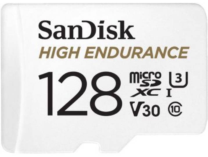 Sandisk - Carte Micro Sd High Endurance Microsdxc 128gb