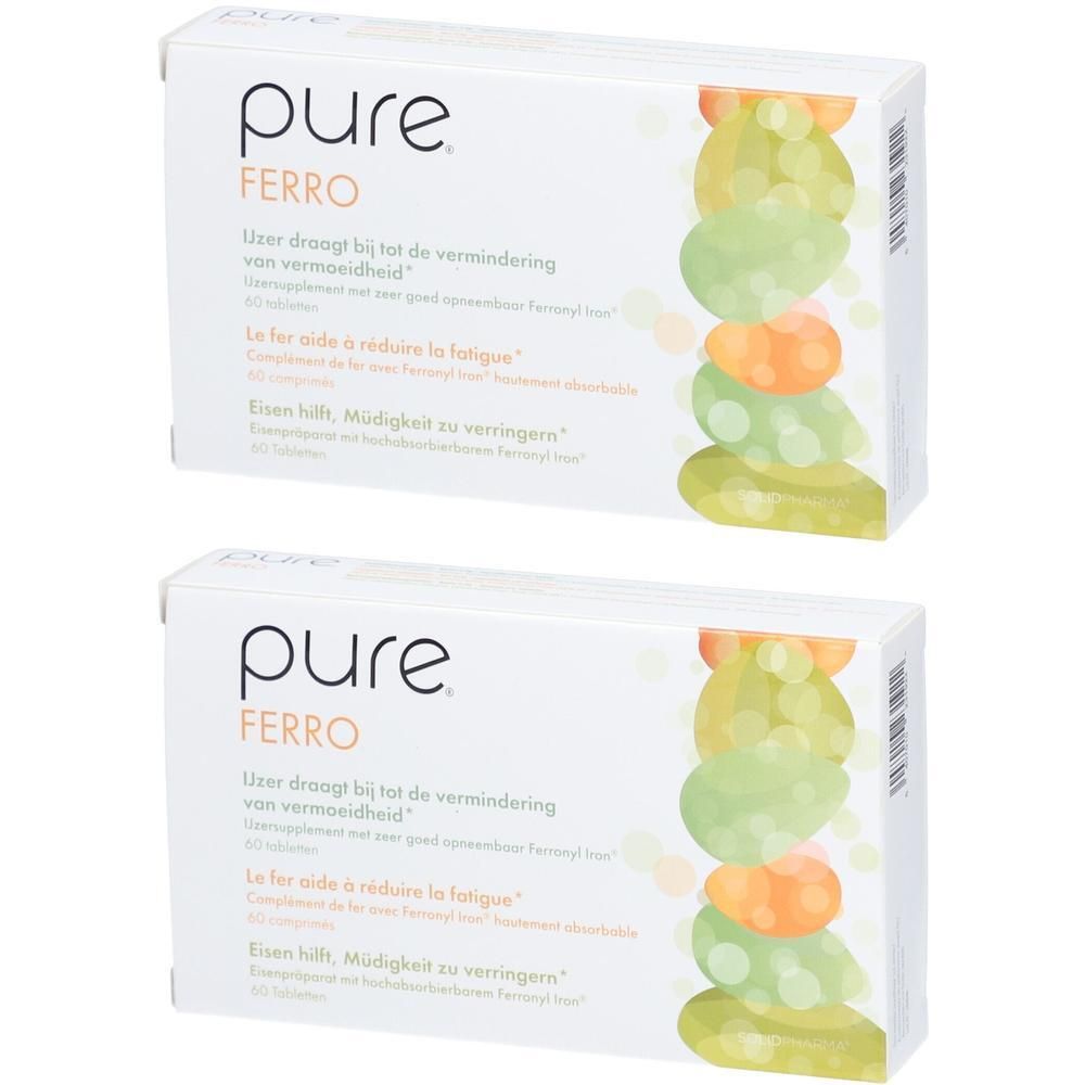 Pure Ferro x2 2x60 St Tabletten