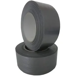 Livepac Office Gewebeband / Panzertape 50 m x 48 mm, silber, 10 Rollen
