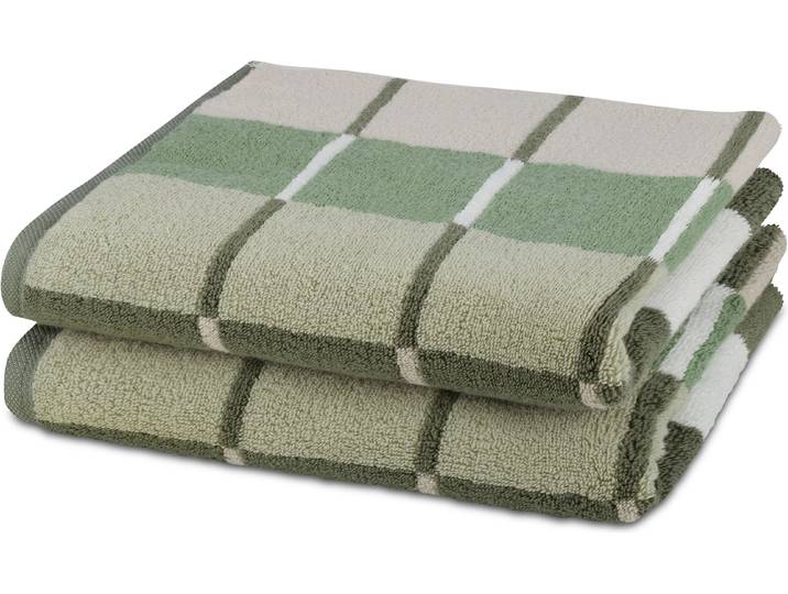 Handtücher ROSS Three Stars 9042 , grün (moosgrün), B:50cm L:100cm, Frottier, Frottier, Handtücher, Handtücher, 100% Baumwolle, made in Germany