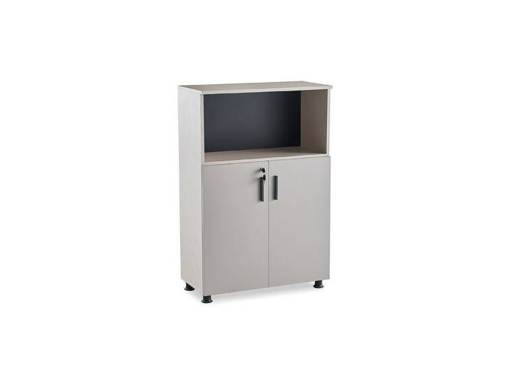 Xlmoebel Aktenregal Beiger Aktenregal im modernen Loft-Stil – vielseitig und offen, Made in Europa
