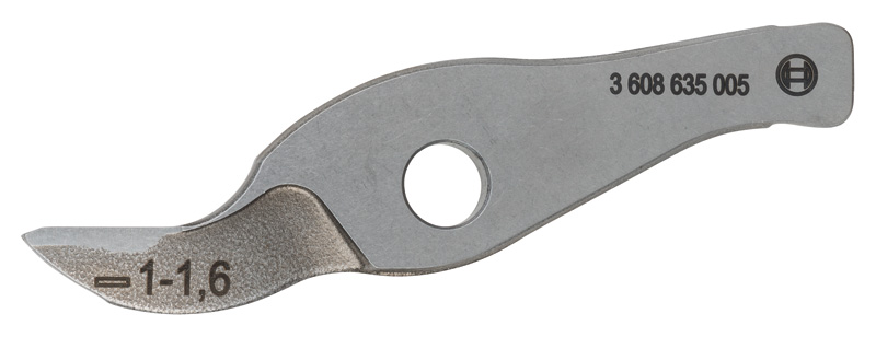 Bosch Messer gerade bis 1,6 mm, für Bosch-Schlitzschere GSZ 160 Professional 2608635406