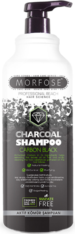 Morfose Active Charcoal Shampoo 1000 ml MF-1942