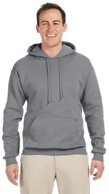 Jerzees 996 NuBlend Pullover Hooded Sweatshirt in Rock size 4XL   Cotton Polyester 996MR, 996M