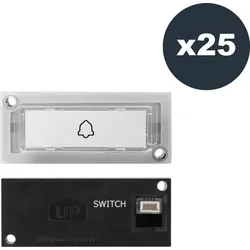 DoorBird D11x Beleuchtete Ruftaste, 25 Stück