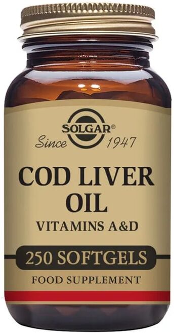 Solgar Cod Liver Oil 250 Perlas