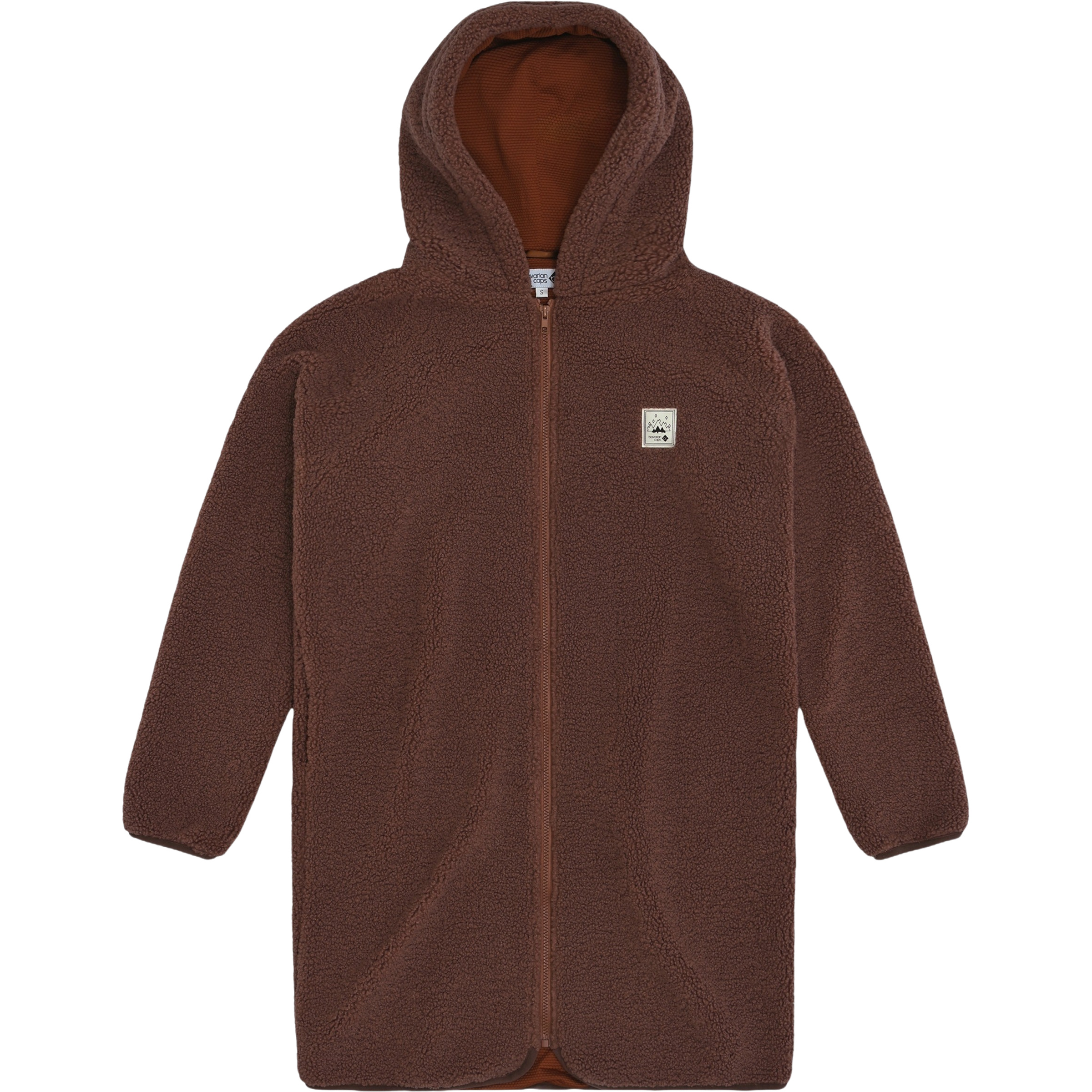 Bavarian Caps Teddy Tekla Mantel Damen Parkas & Mäntel braun Größe XS Lifestyle Atmungsaktiv