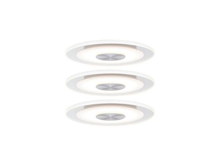 Paulmann Led-Deckenleuchte, Metall, 120 mm, rund, Lampen & Leuchten, LED Beleuchtung, LED-Deckenleuchten