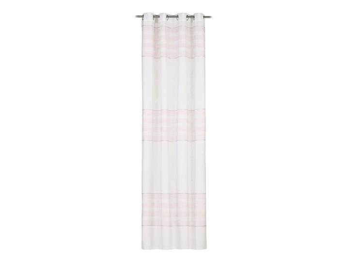 Ösenvorhang Mombasa 140 x 245cm Beige/Rosa