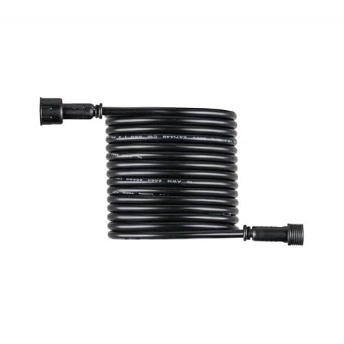 Paulmann Link+Light buitenkabel 3m IP67 zwart 1-in/1-out connector