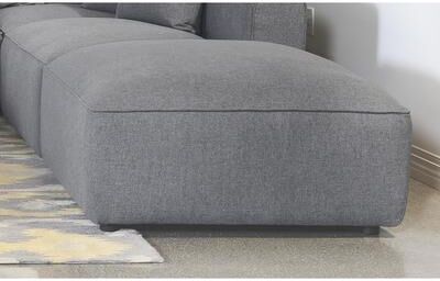 Coaster Jennifer Square Upholstered Ottoman