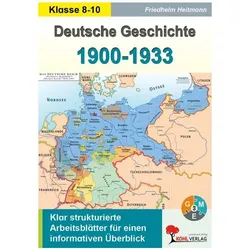 Deutsche Geschichte 1900-1933, Schulbücher von Friedhelm Heitmann