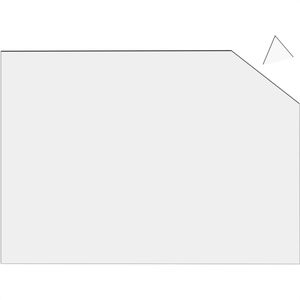 Franken Magnetpapier MP841 09, 200 x 295 mm, weiß, zum Ausschneiden von Symbolen, 1 Platte