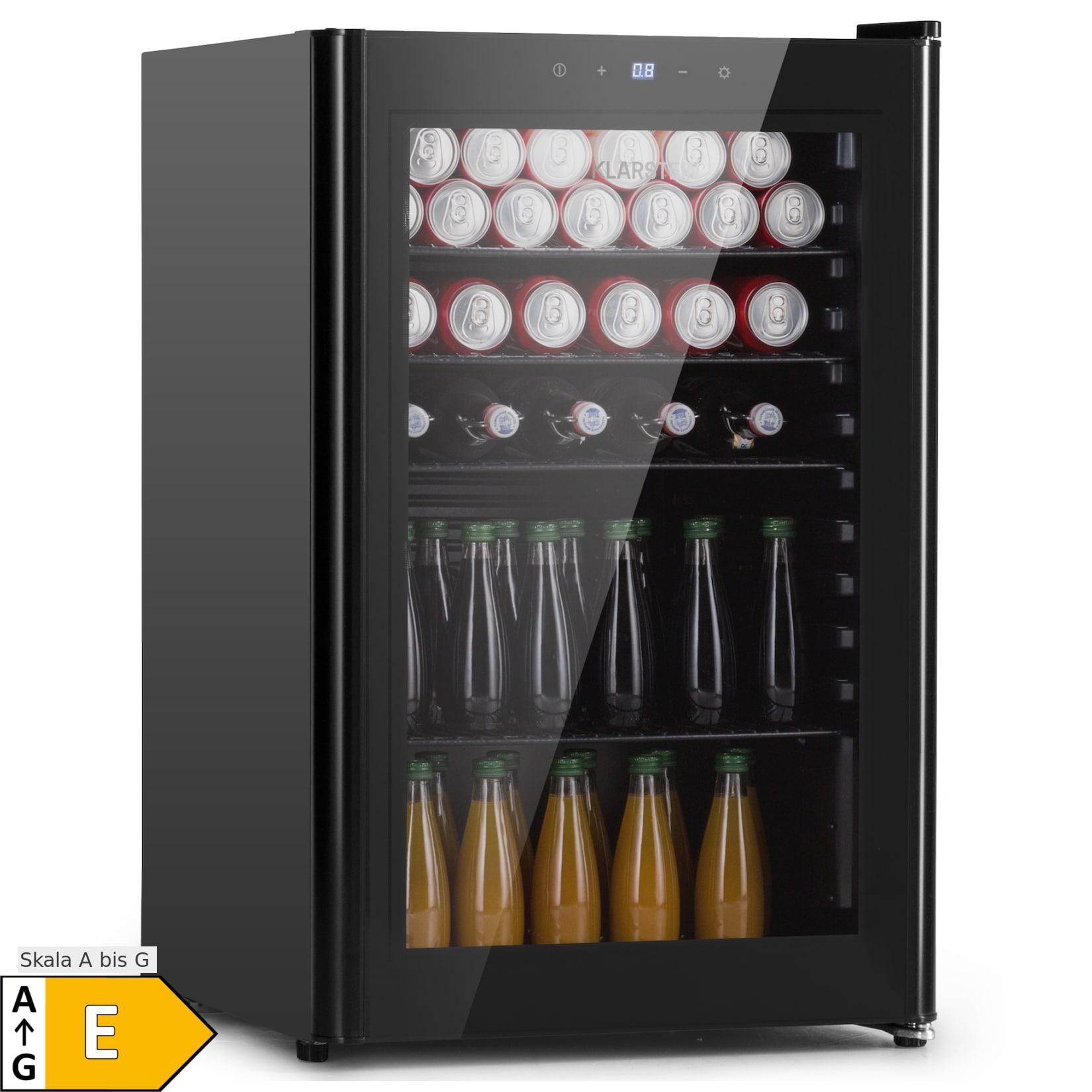 Beercave 115 Kühlschrank 115 Ltr 4 Böden 3-fach isolierte Glastür Touch