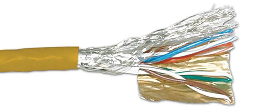 ACT Cat6, 305m, 305 m, Cat6, S/FTP (S-STP), Gelb
