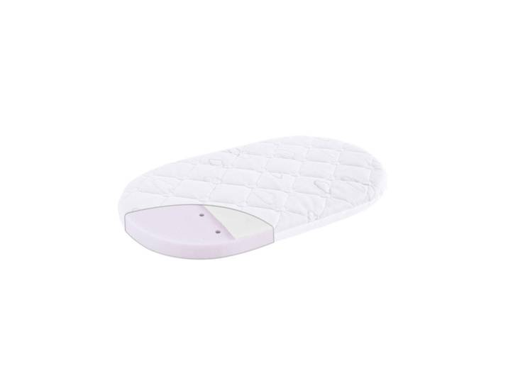 Träumeland Kinderwagenmatratze, Weiss, Textil, 32x78 cm, Lga, Fkt, Made in Austria, Oeko-Tex® Standard 100, Bezug abnehmbar/waschbar, schadstoffgeprüft, Nässeschutz, alternative Grössen erhältlich, Baby- und Kindermöbel, Babyzimmer, Babymatratzen