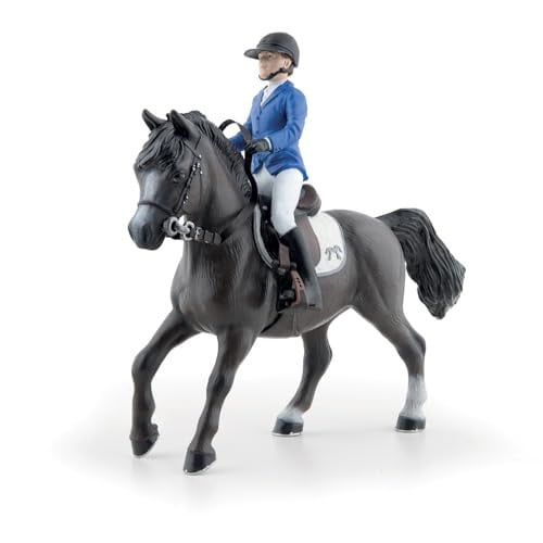 Papo Eden Qimbaya Realistische Paard en Ruiter Verzamelfiguur