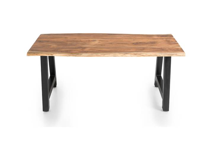 Tisch Gerardo Akazie natur Massivholz B 200 T 100 cm - Tisch