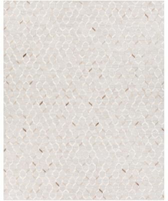 Hand-Crafted Esplanade Viscose & Hair-on-hide Area Rug