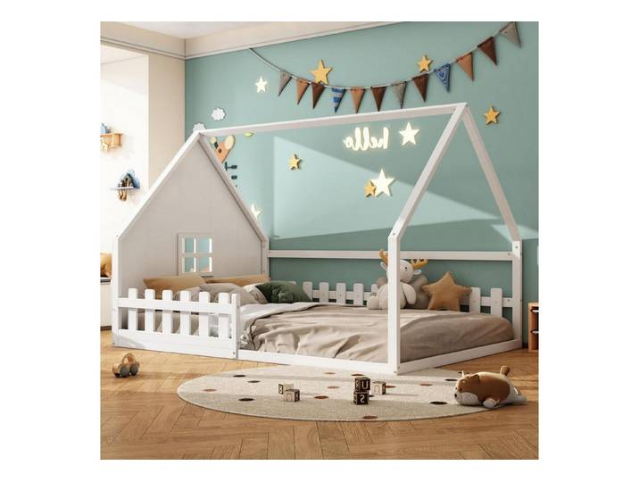LuxusKollektion Hausbett Kinderbett Hausbett 140x200cm