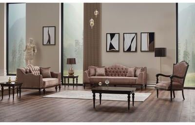 Furnia Madison 3 Pieces Living Room Sets 1 Sofa 1 Loveseat 1 Chair