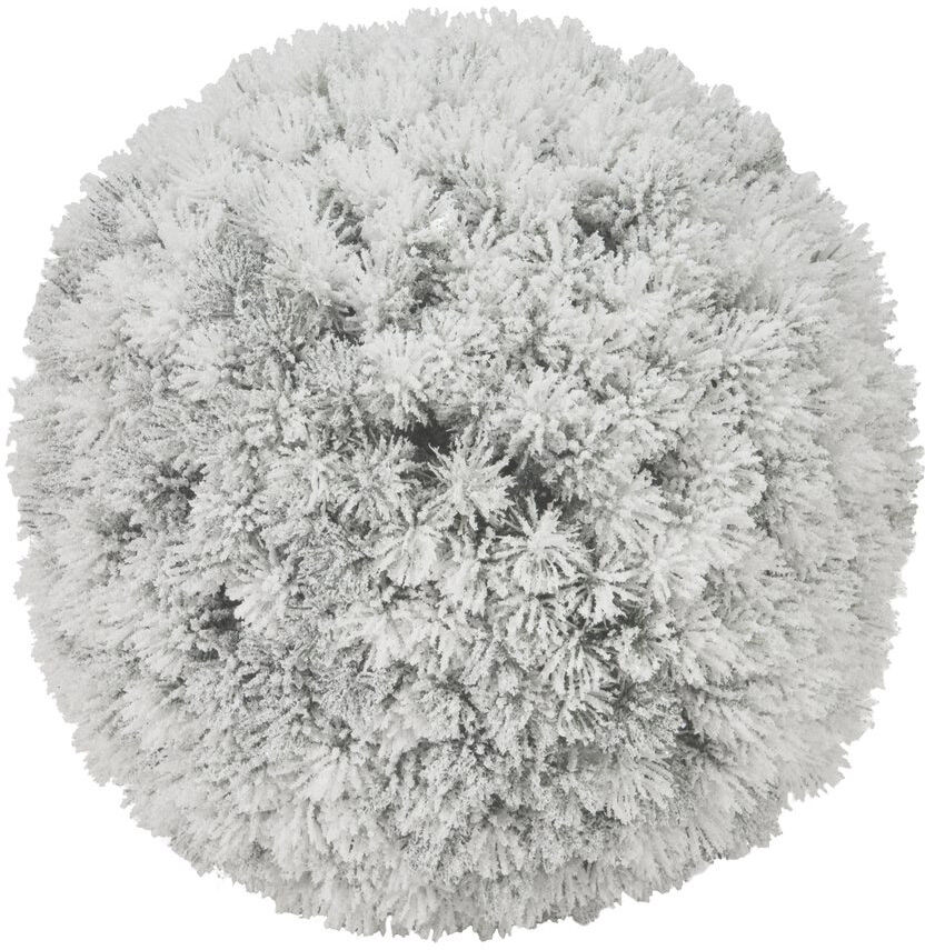 Europalms Pinienkugel, Beflockt, 30cm