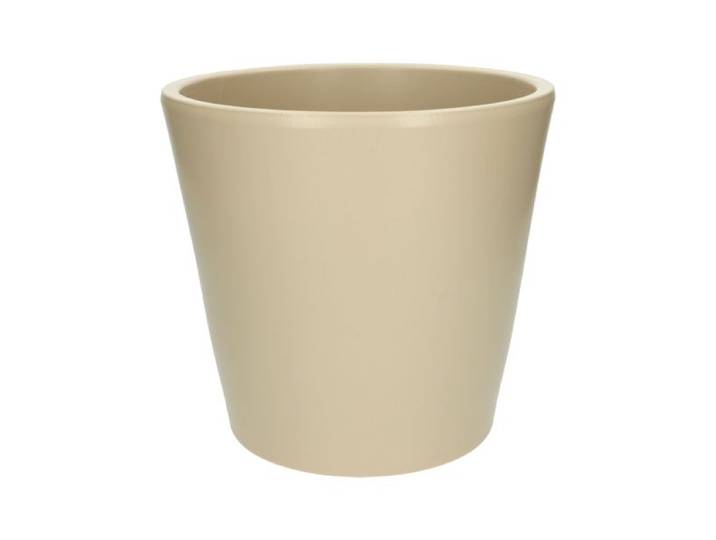 Bloempot, kiezelgrijs, Ø25 cm, aardewerk