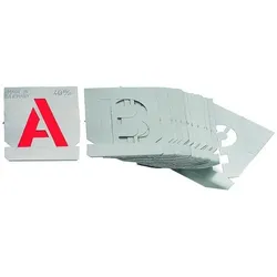 Walkron, Zubehör Malerbedarf, Buchstaben-Schablonen-Sätze