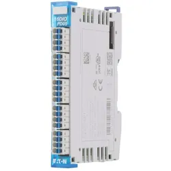 Eaton 183179 digitales Ein- und Ausgabemodul, 8 Digital-Eingänge und 8 Digital-Ausgänge je 24 V DC, plusschaltend XN-322-16DIO-PD05