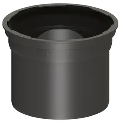 Kessel Verlängerungsstück 48988 Ø 200 x 175 mm, mit Lippendichtung, Kunststoff