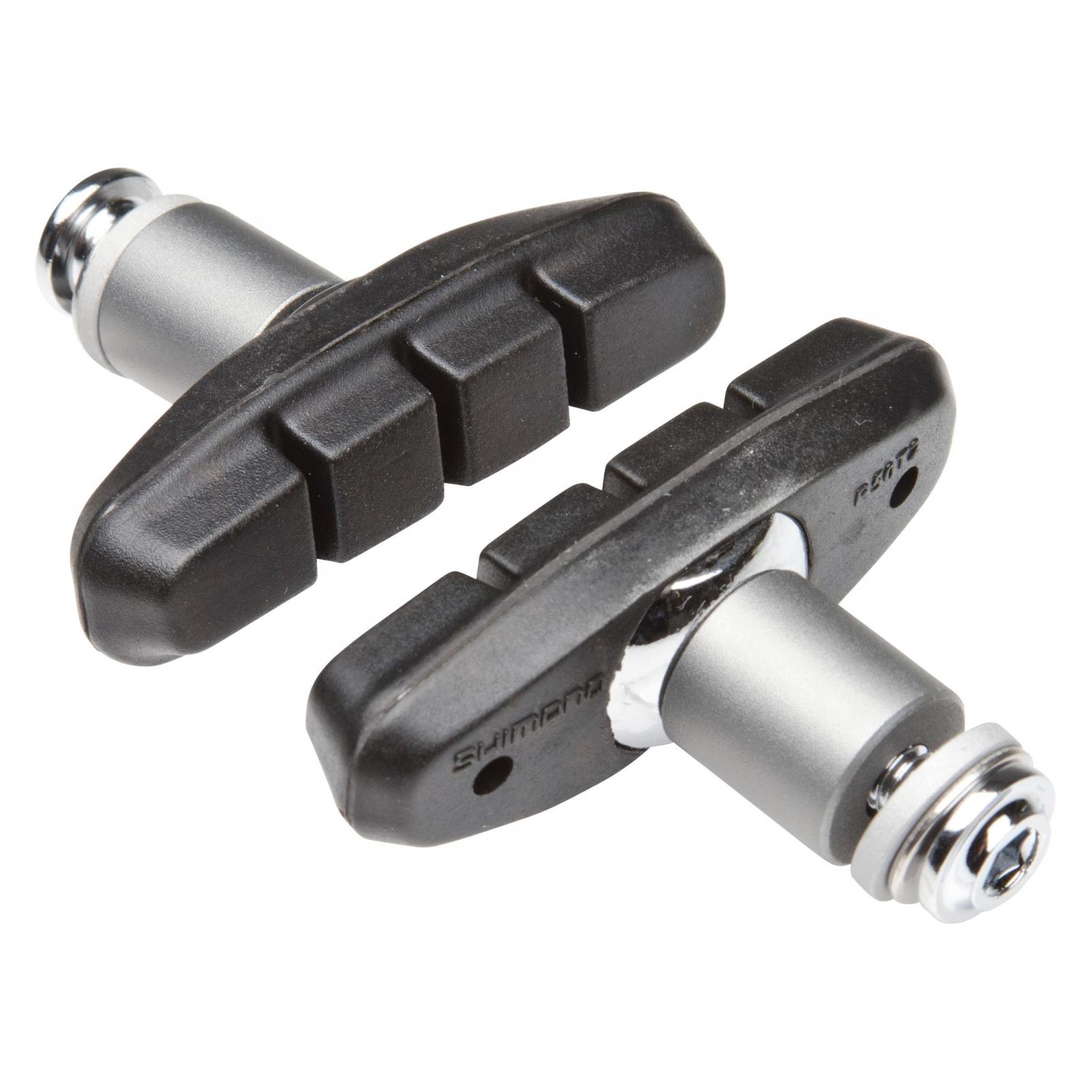 Shimano Bremsschuhe R50T2 BR-CX50 mit Schraube und Distanz-Ring Grösse M Paar (Shimano, Gummi) (Y8K598030)
