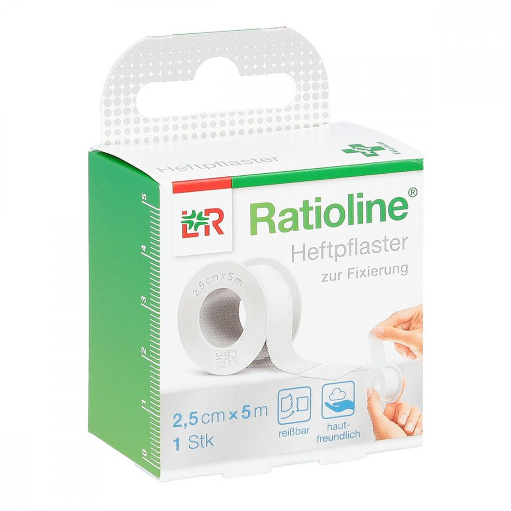Lohmann & Rauscher GmbH & Co.KG Ratioline acute Heftpflaster 2,5 cmx5 m 01805450