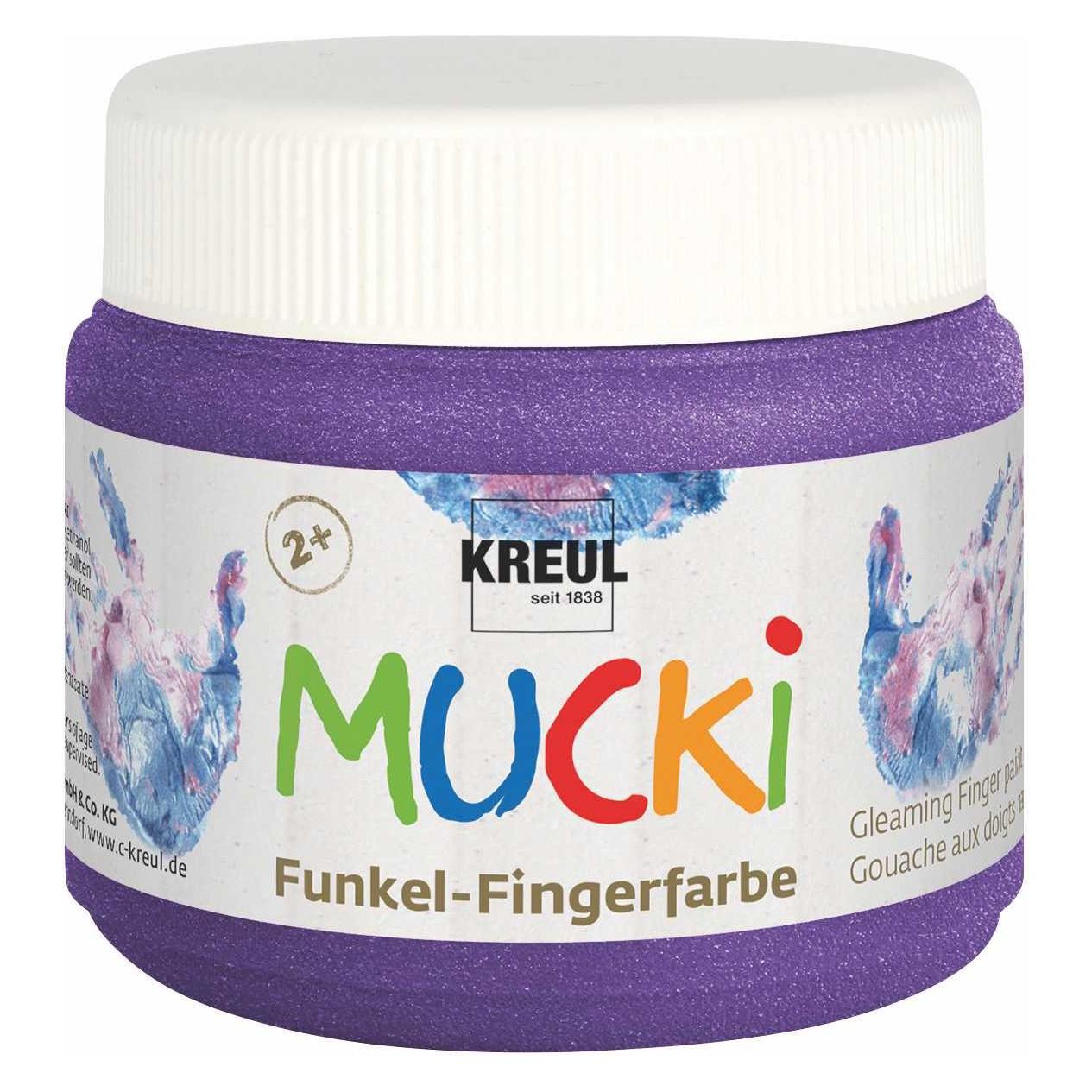 Kreul Mucki Funkel-Fingerfarbe (150 ml) (4000798117108)