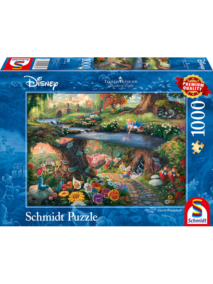 Schmidt Spiele 1.000tlg. Puzzle "Alice im Wunderland" - ab 12 Jahren - onesize