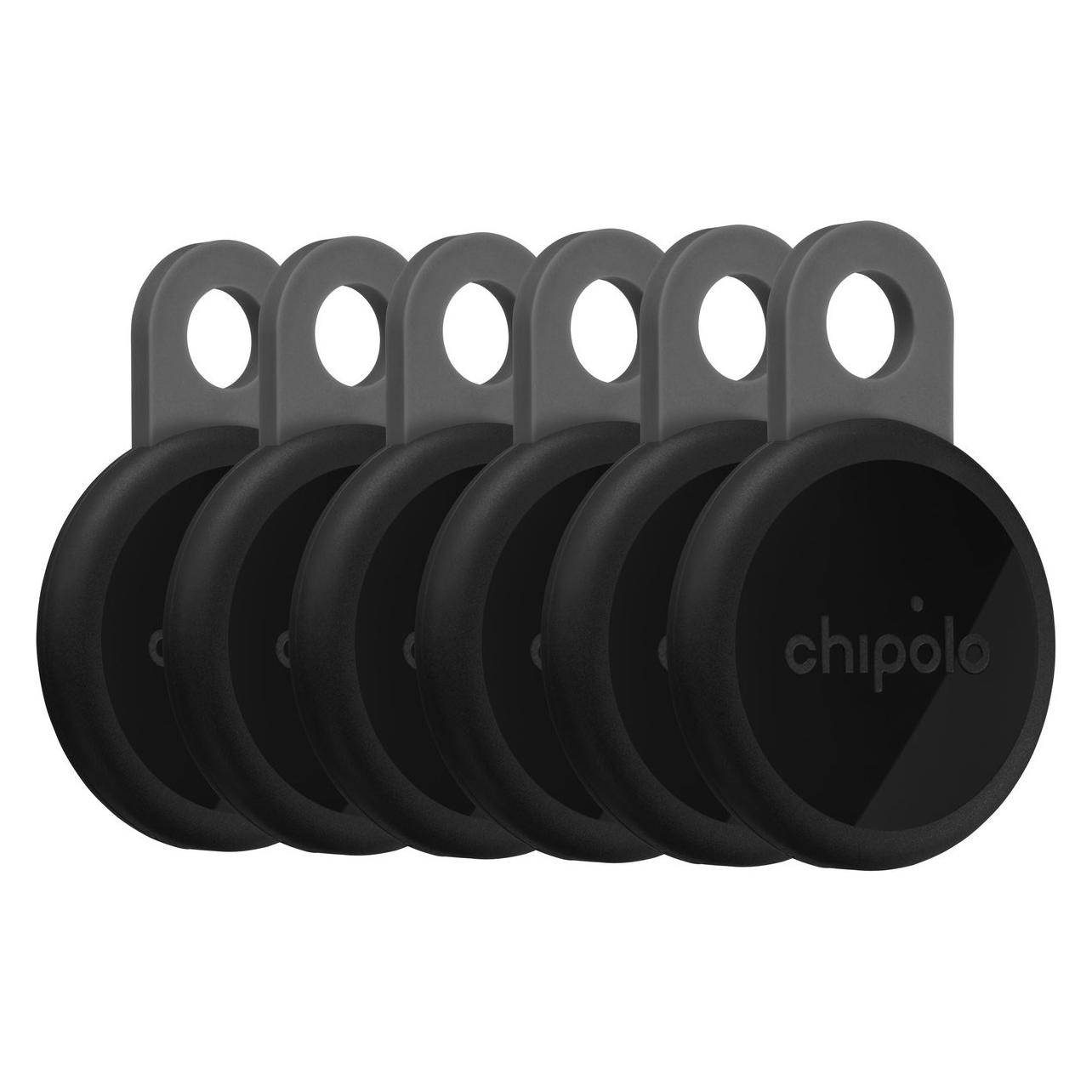 Chipolo LOOP Schwarz 6-Pack (Apple Find My, Google Find Hub) (CH075)