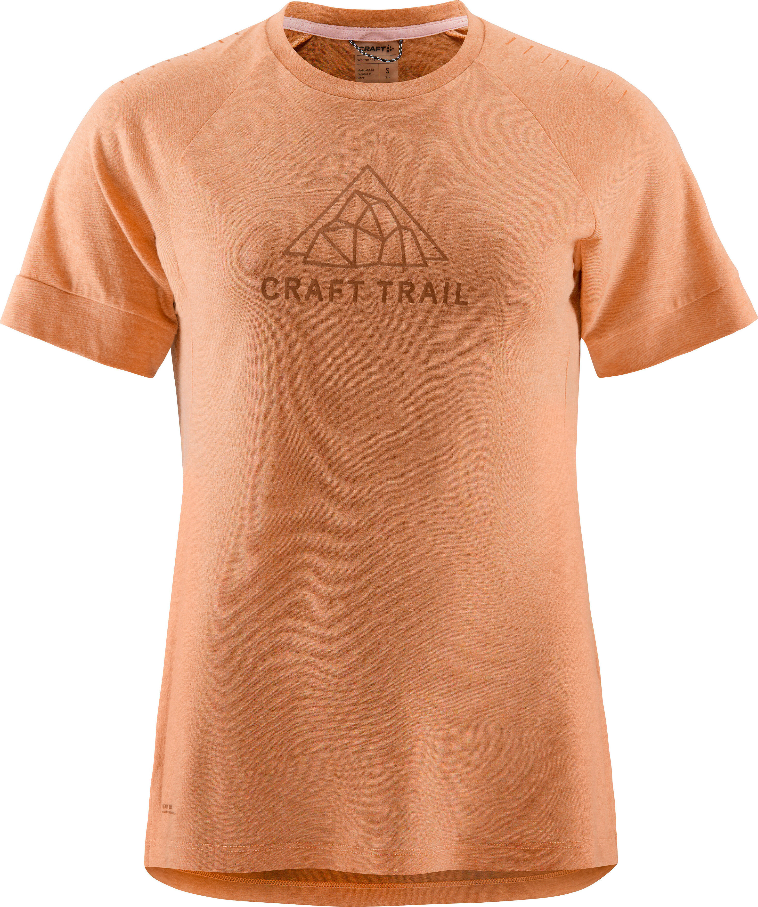 craft Women's Advance Trail Wool Short Sleeve Tee Cliff Melange S