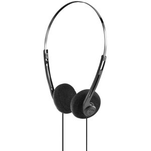 Hama Kopfhörer Slight II, schwarz, On-Ear, kabelgebunden, 3,5mm Klinke