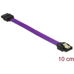 Delock SATA 6 Gb/s Kabel 10 cm violett