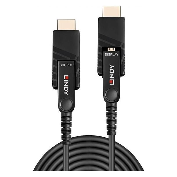 Lindy 80m Fib Opt Hybr Micro HDMI Cbl (80 m) (38549)