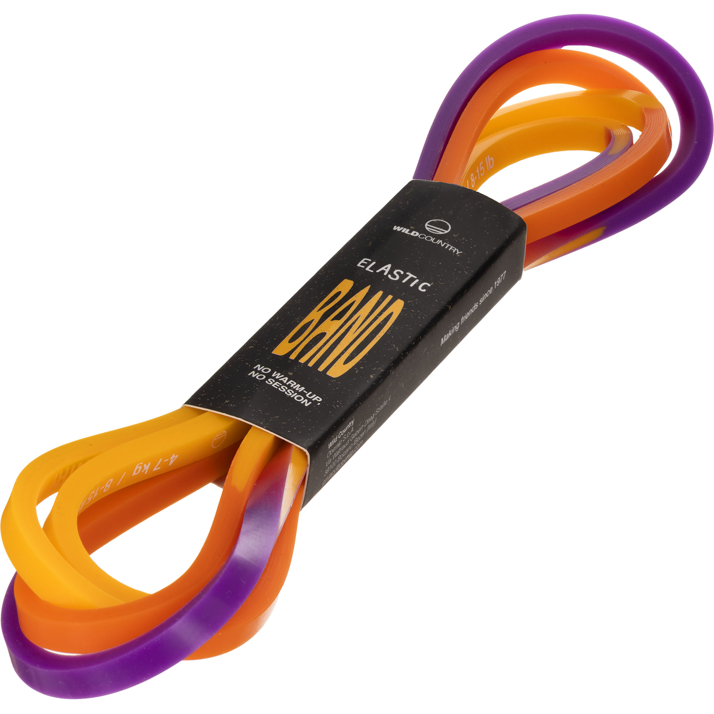 Wild Country Elastic Trainingsband Trainingsgeräte orange Größe MEDIUM Bouldern | Sportklettern