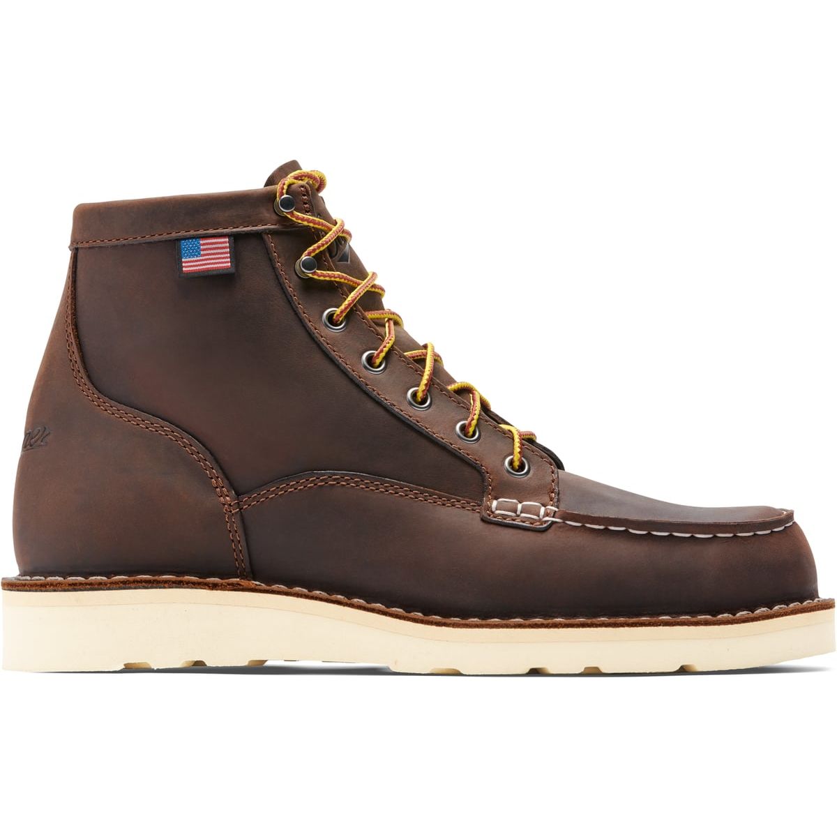 Danner Men's Bull Run Moc Toe 6" Men brown 9 Medium 15563-9-Medium