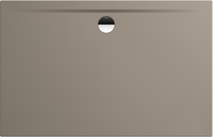 Kaldewei Superplan zero Duschwanne 355600012671 100x120cm, Secure Plus, warm grey60